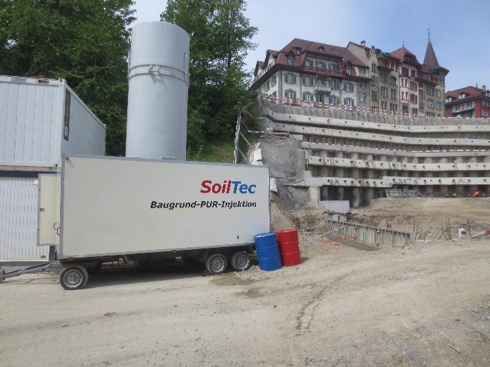 Leck In Baugrubenwand Abdichten 04