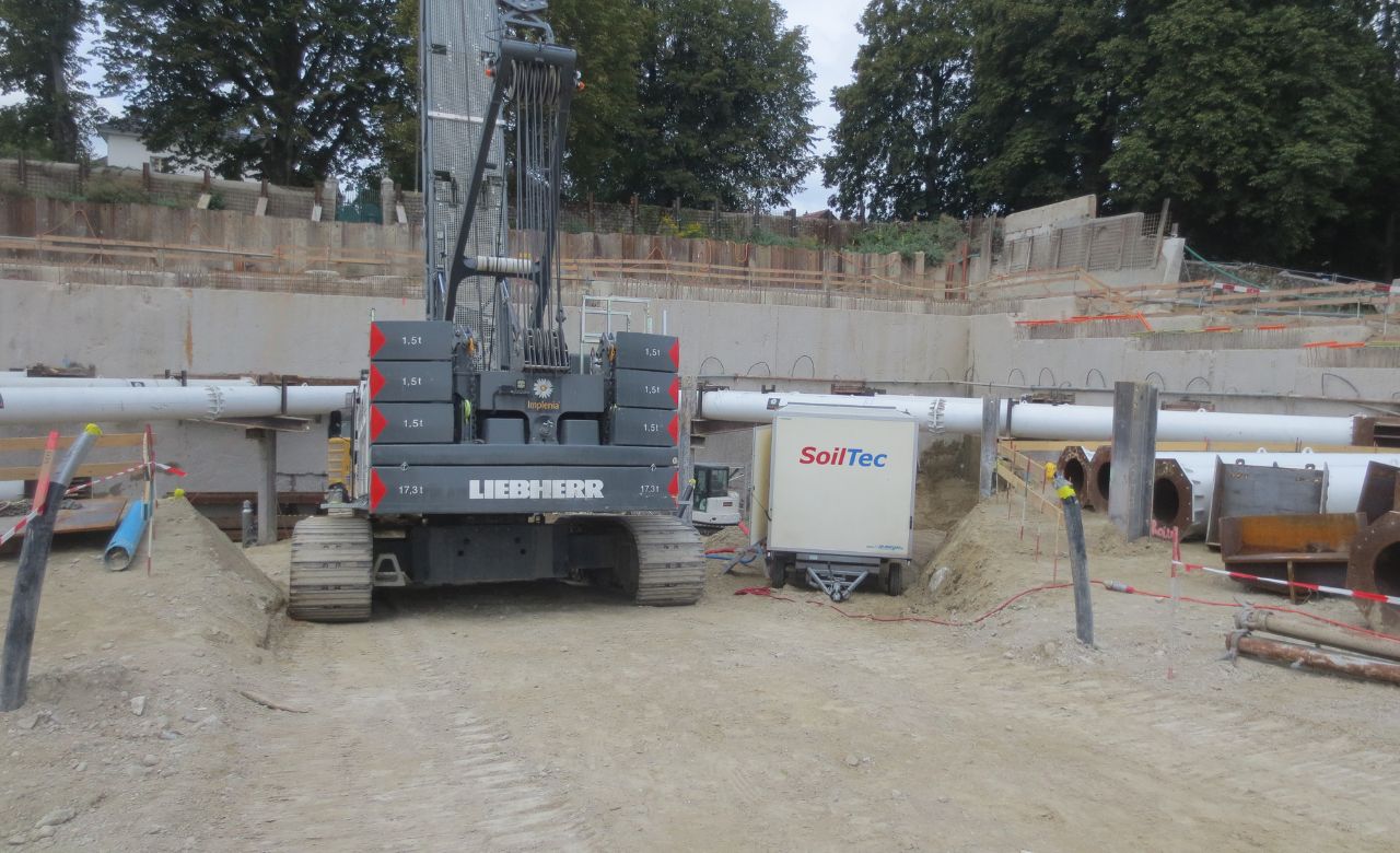 Leck In Baugrubenwand Abdichten Soiltec 17