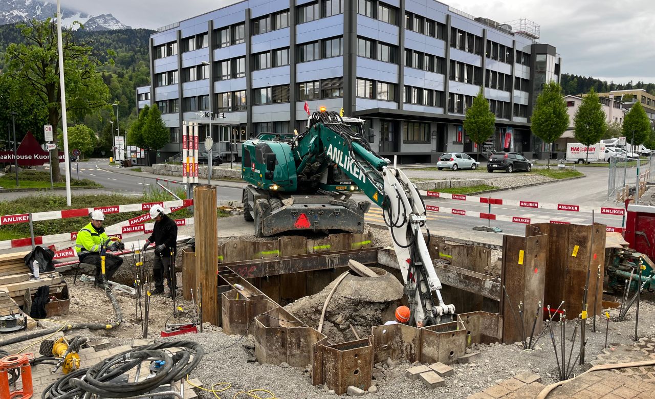 Leck In Baugrubenwand Abdichten Soiltec 2