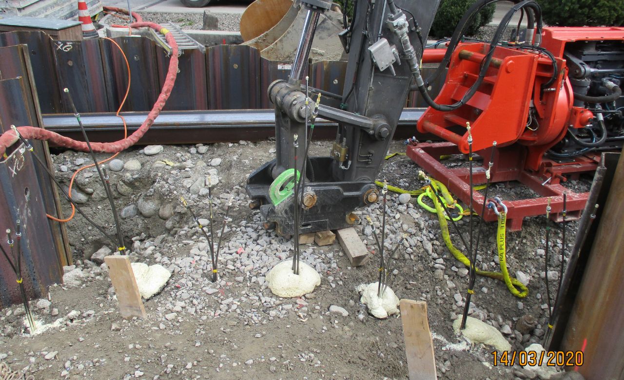 Leck In Baugrubenwand Abdichten Soiltec 22