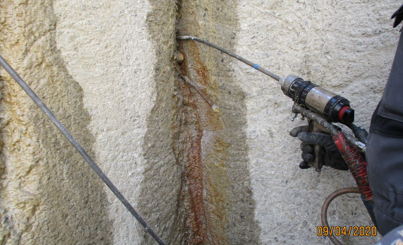 Leck In Baugrubenwand Abdichten Soiltec 24