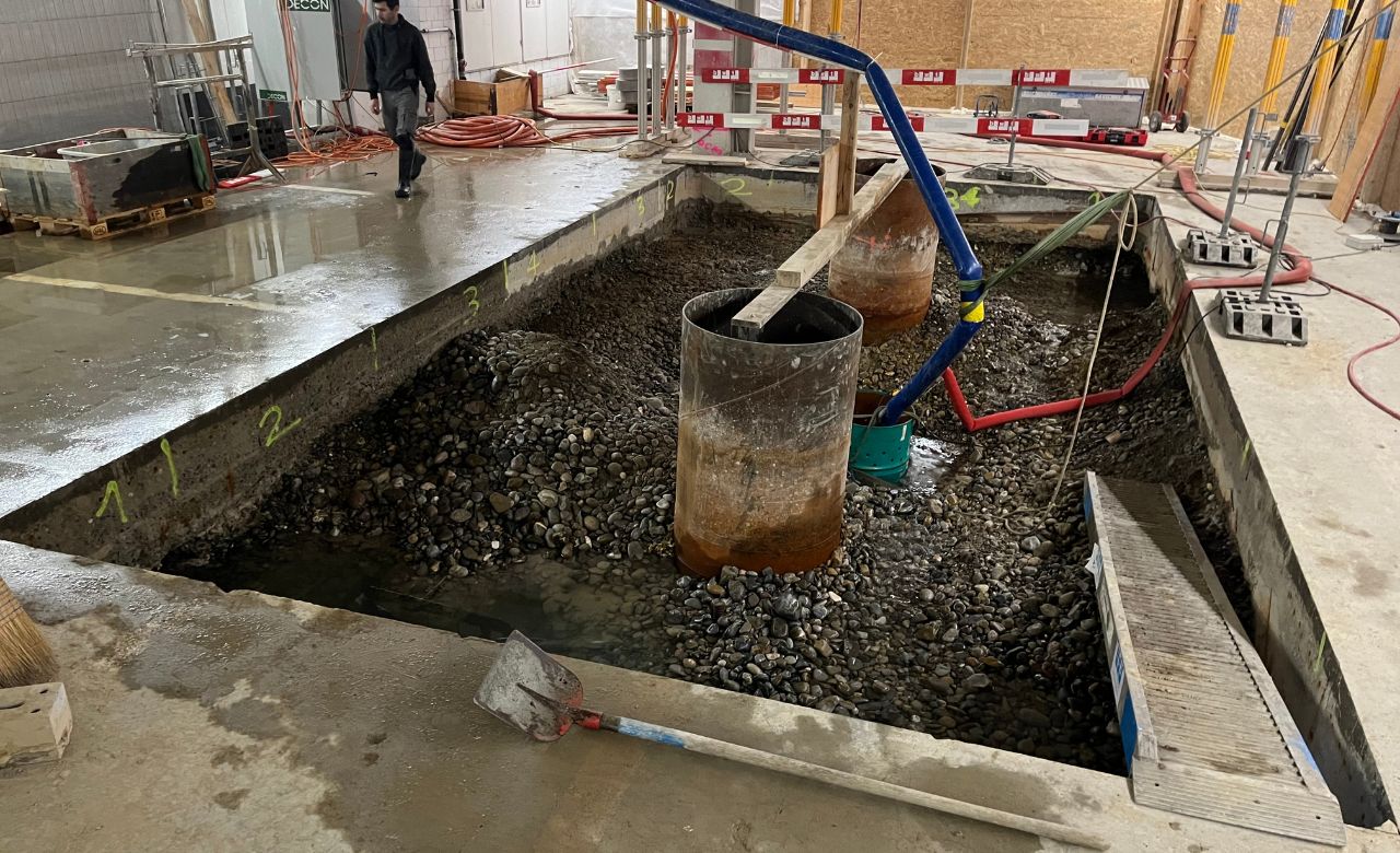 Leck In Baugrubenwand Abdichten Soiltec 27