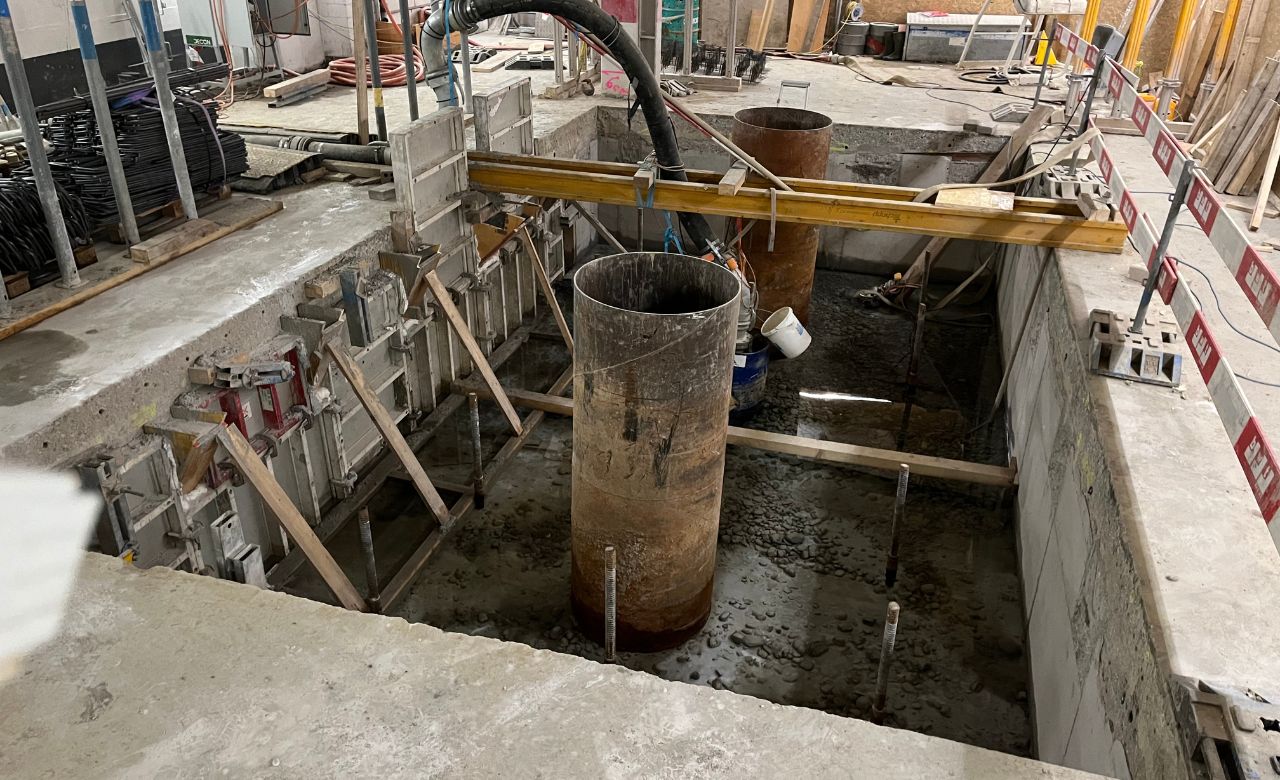 Leck In Baugrubenwand Abdichten Soiltec 30